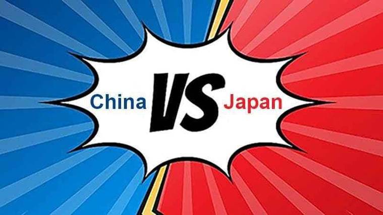中国vs日本打架漫画图片